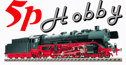 Vstup do sekce 5P Hobby. Veškerý sortiment velikosti HO. Digitální systém Lenz atd.